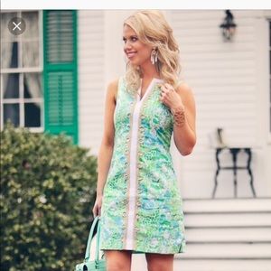 Janice Shift Dress - Limeade Its A Zoo